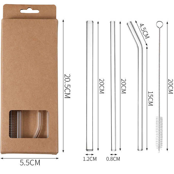 Ống hút thuỷ tinh