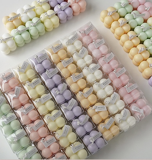 Nến mini tạo hình handmade trang trí nhà cửa