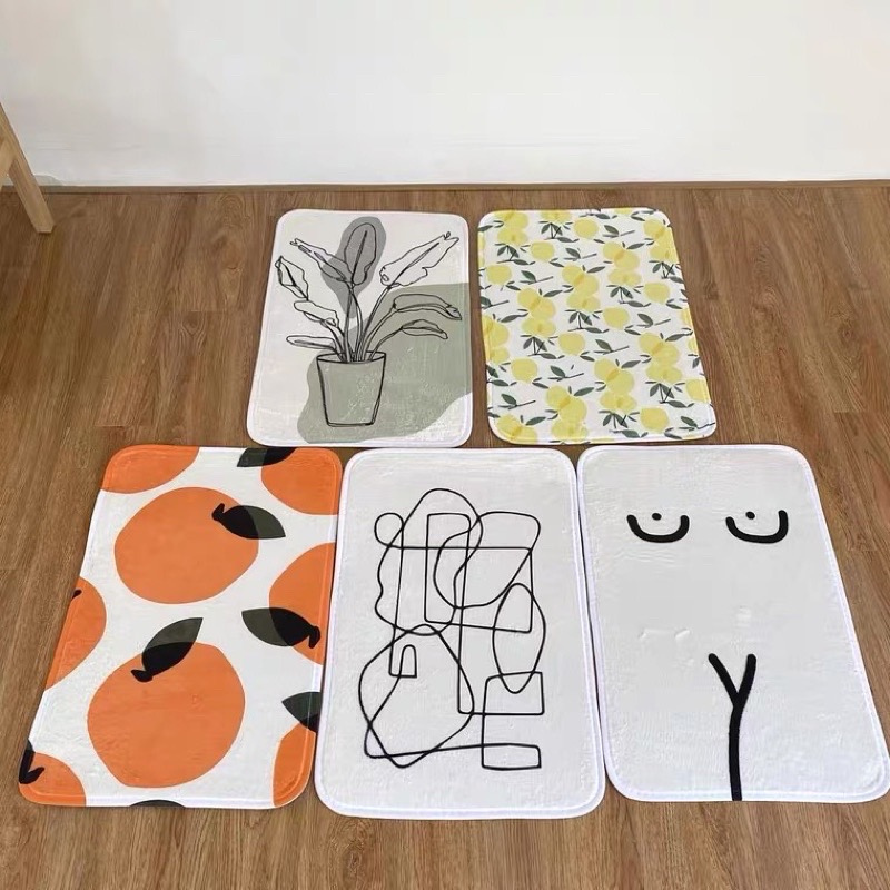 Thảm sàn thấm hút cashmere 40x60cm nhiều mẫu