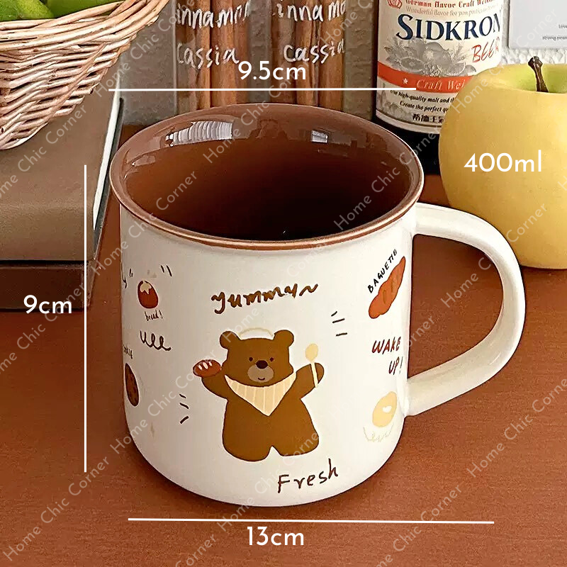 Cốc gấu nâu Brownie