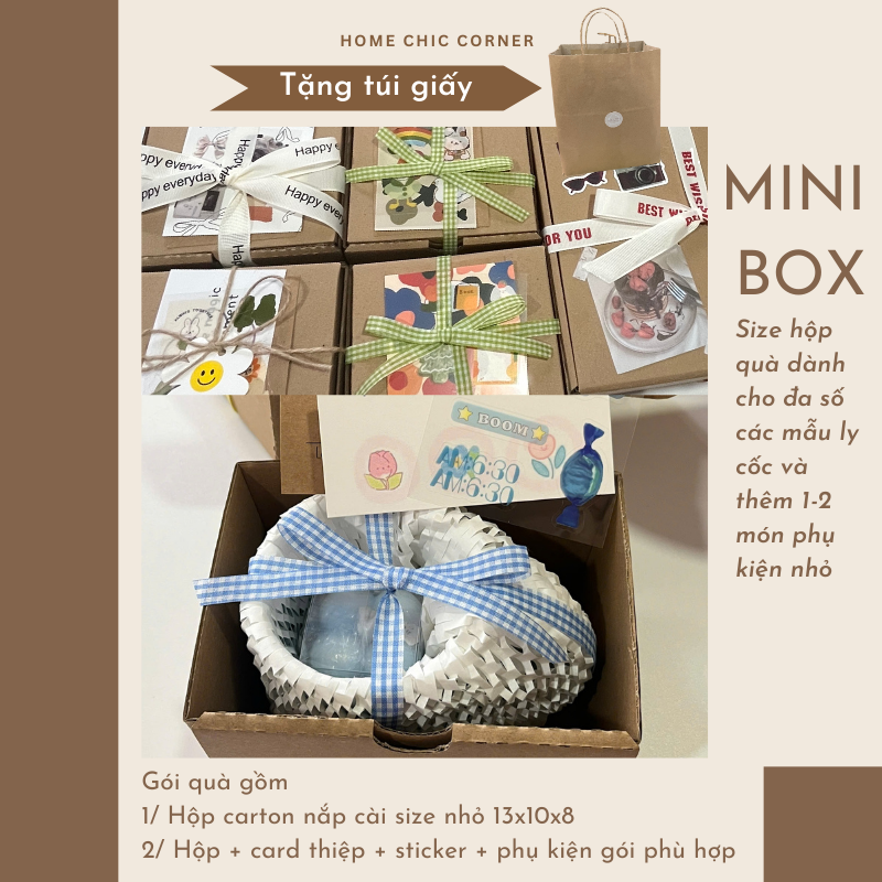 Dịch vụ gói quà [CHỈ BÁN KÈM THEO SẢN PHẨM MUA TẠI SHOP] | GIFTBOX