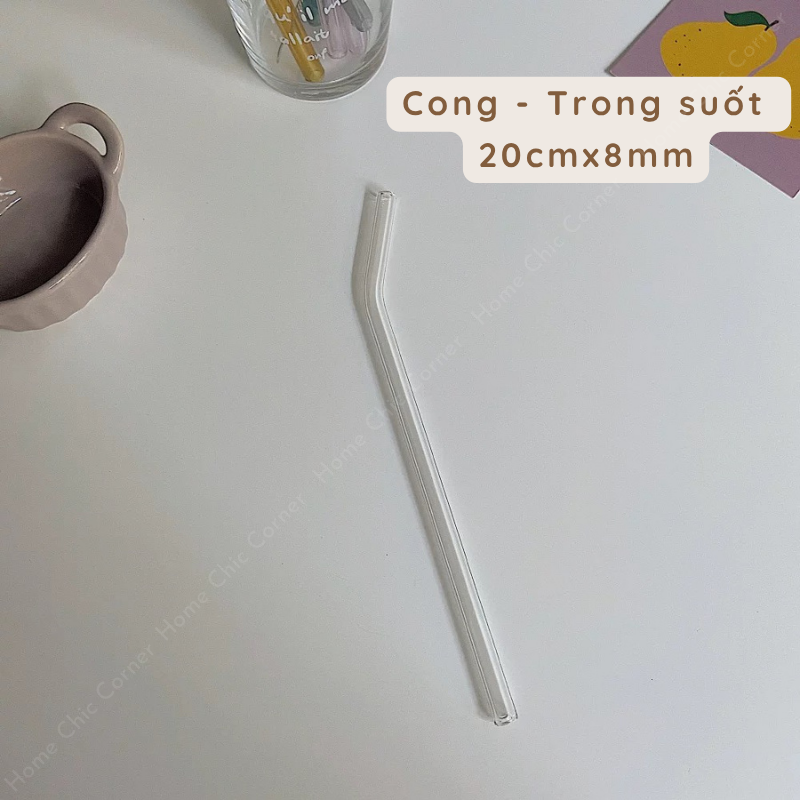 Ống hút thuỷ tinh