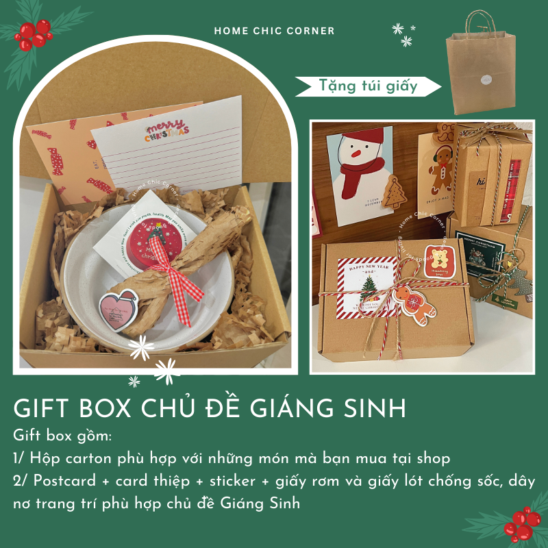 Dịch vụ gói quà [CHỈ BÁN KÈM THEO SẢN PHẨM MUA TẠI SHOP] | GIFTBOX