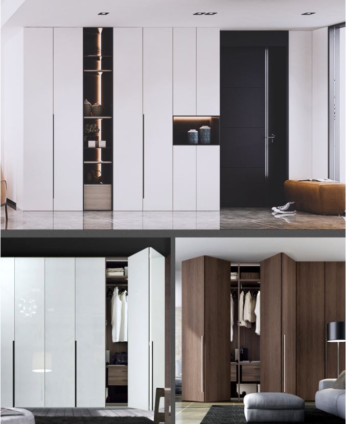 Tủ áo cánh lùa có những kiểu nào ?