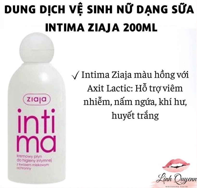 DUNG DỊCH VỆ SINH PHỤ NỮ INTIMA ZIAJA 200ML