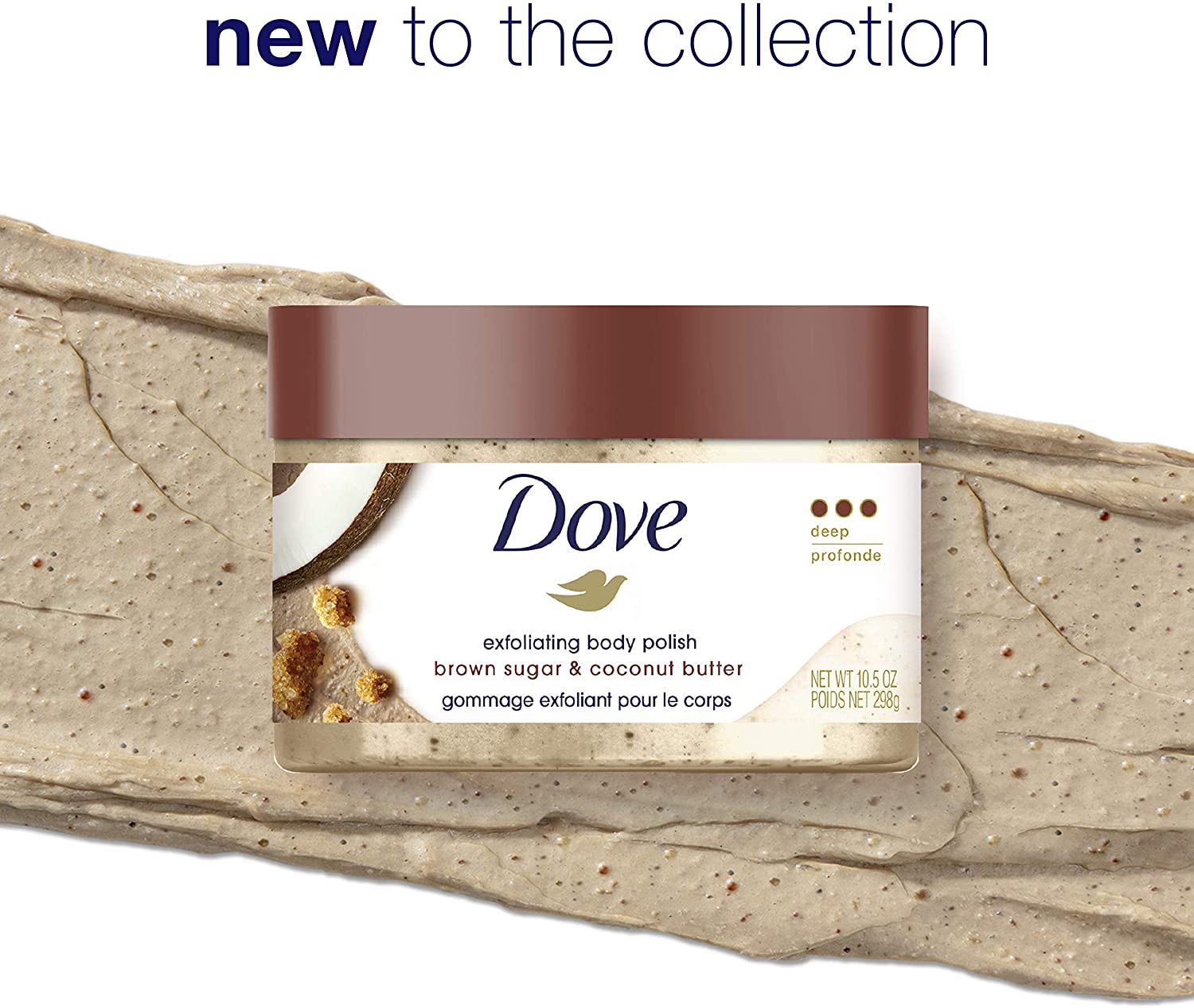 TẨY TẾ BÀO CHẾT DOVE EXFOLIATING BODY POLISH 298G