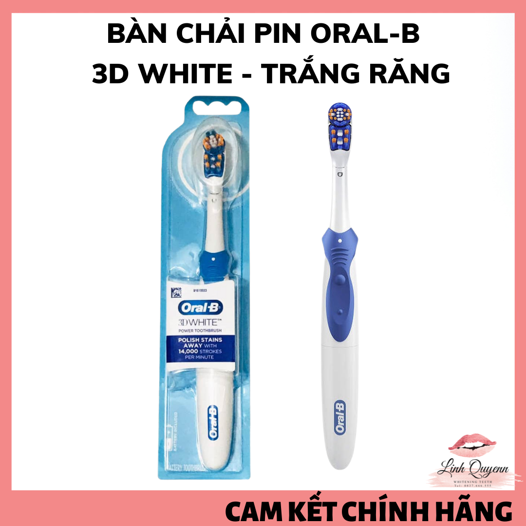 Bàn Chải Pin Oral-B Complete Action Gum Care - Deep Clean - 3D White