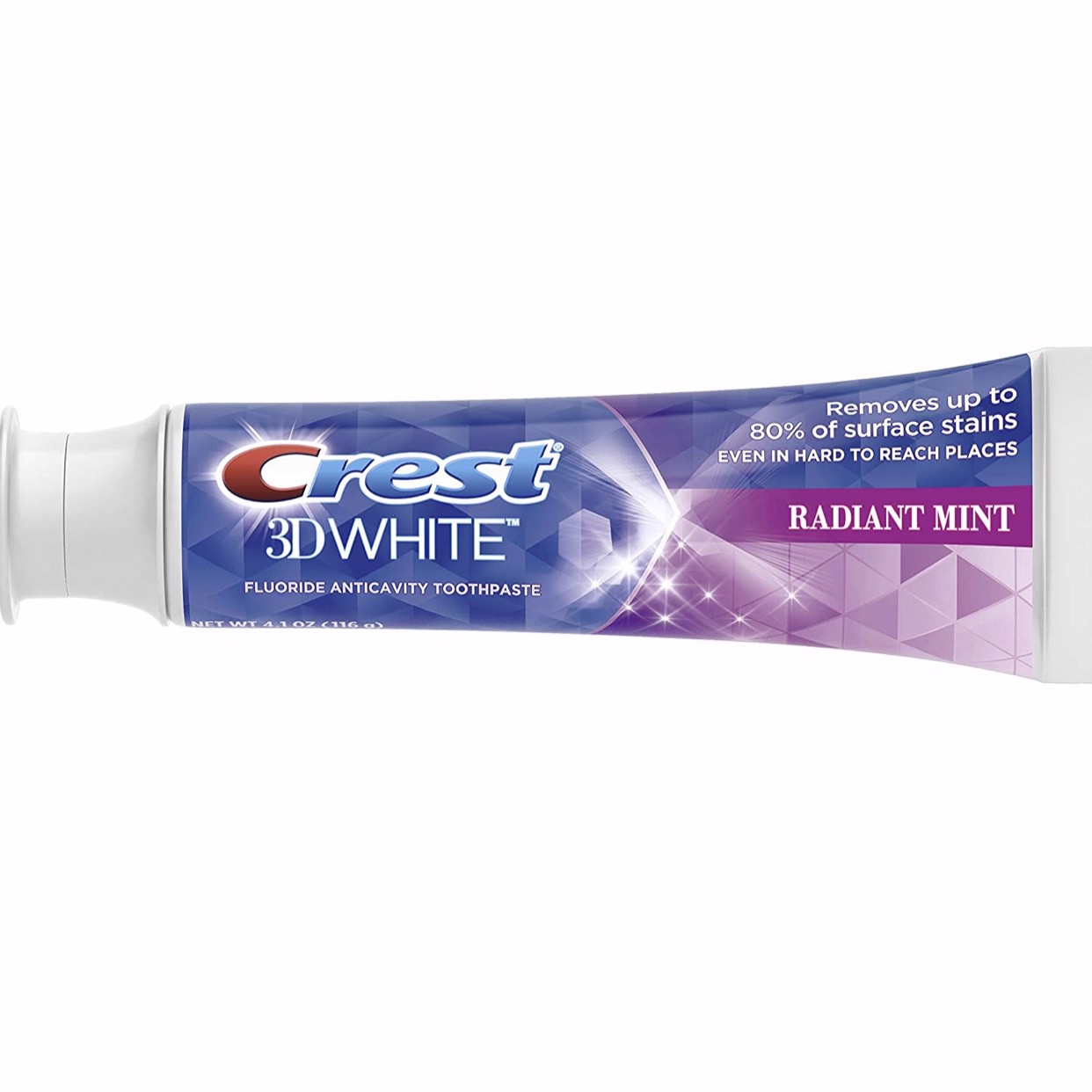 Kem Đánh Răng Crest 3D White Radiant Mint (107g) Kem Tẩy Trắng Răng Hiệu Quả Của Mỹ