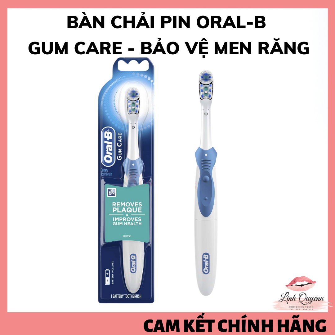 Bàn Chải Pin Oral-B Complete Action Gum Care - Deep Clean - 3D White