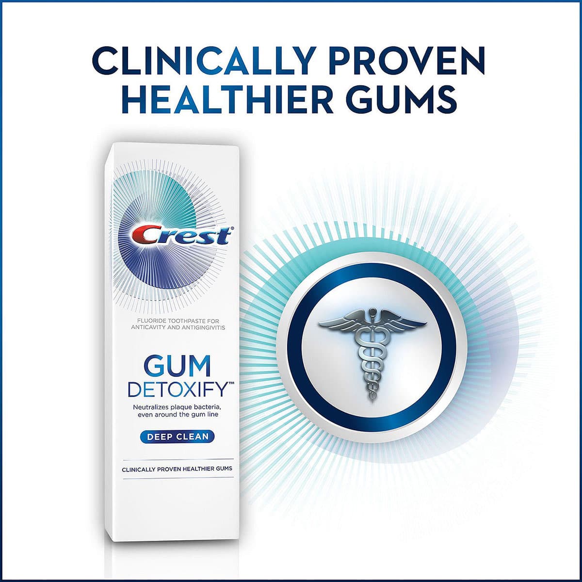 KEM ĐÁNH RĂNG CREST GUM DETOXIFY SIÊU TRẮNG THAN HOẠT TÍNH LÀM TRẮNG RĂNG CHUYÊN SÂU