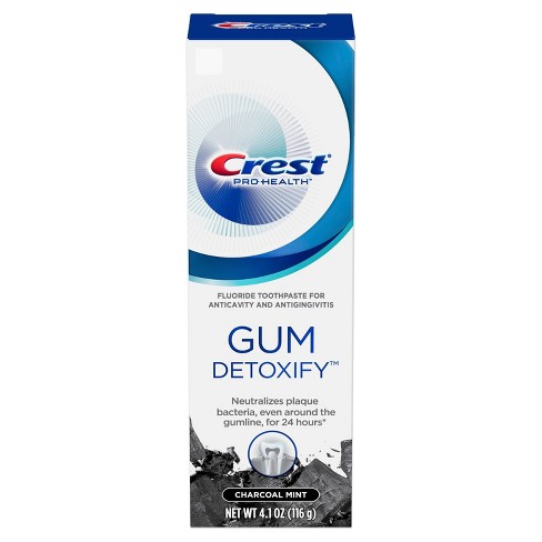 KEM ĐÁNH RĂNG CREST GUM DETOXIFY SIÊU TRẮNG THAN HOẠT TÍNH LÀM TRẮNG RĂNG CHUYÊN SÂU