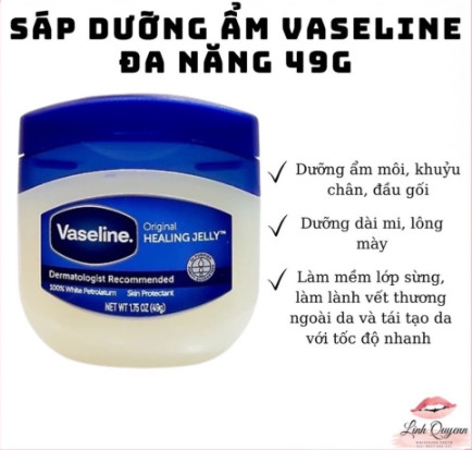 Sáp Dưỡng Ẩm Vaseline Đa Năng 49g