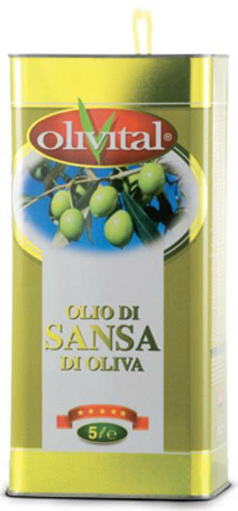 Dầu Olive Pomace hiệu Olivital - Italia - 5 lít