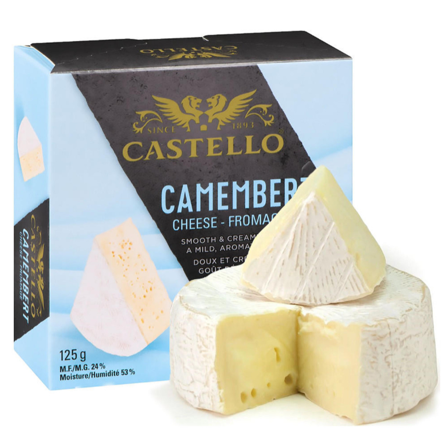 Phô mai Castello® Camembert/ Brie Cheese 125g