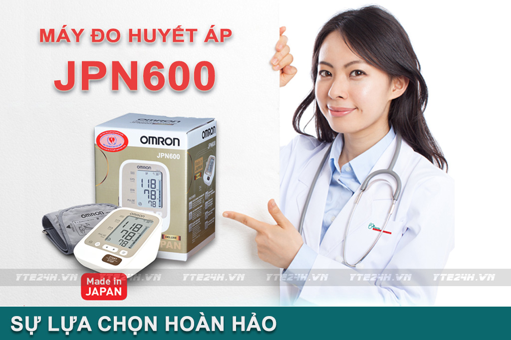 Máy đo huyết áp OMRON JPN600 – Sự lựa chọn hoàn hảo