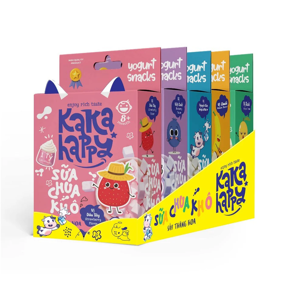 Sữa chua sấy Kaka Happy 10g