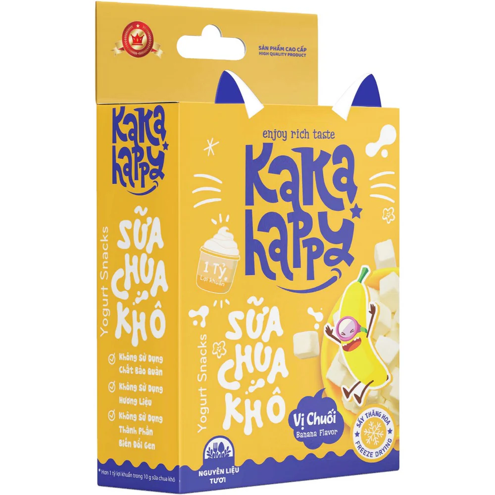 Sữa chua sấy Kaka Happy 10g