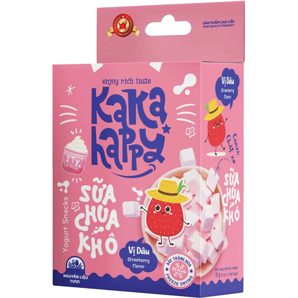 Sữa chua sấy Kaka Happy 10g
