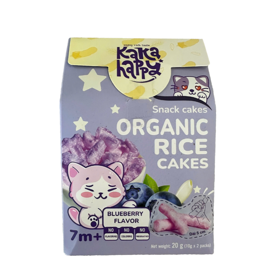 Bánh gạo Hữu cơ Happy Kaka 20g