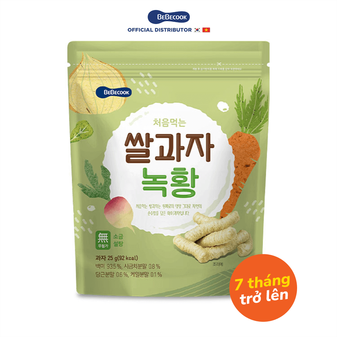 Bebecook bánh gạo que 12 tháng trở lên