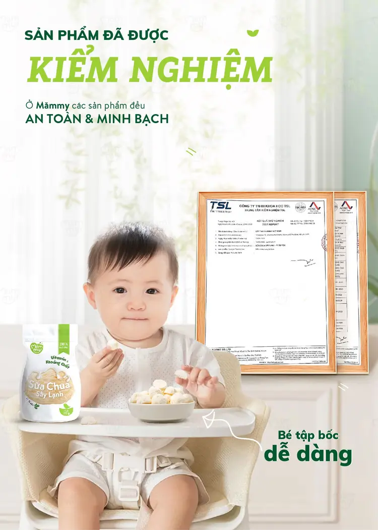Mămmy bột ăn dặm cho trẻ từ 6 tháng