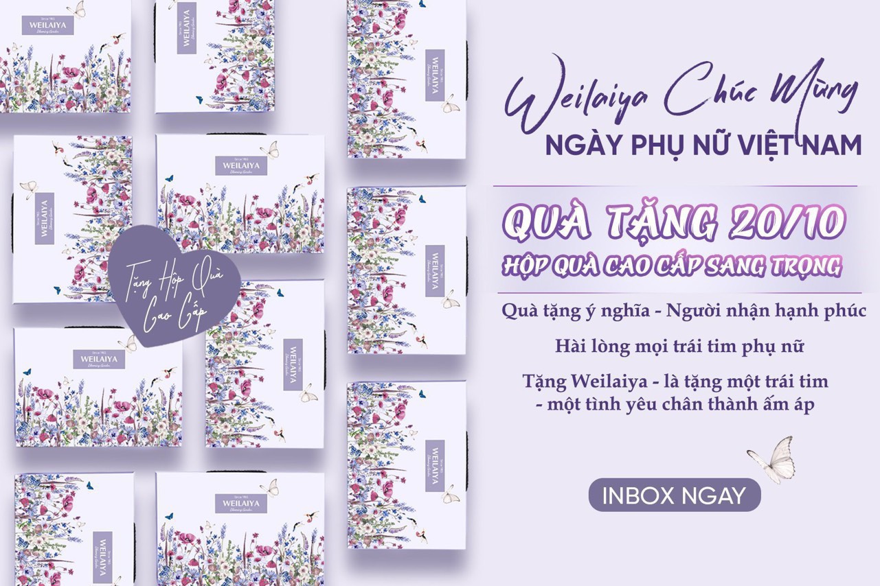 Hộp quà Weilaiya có gì mà được chị em ưa chuộng?