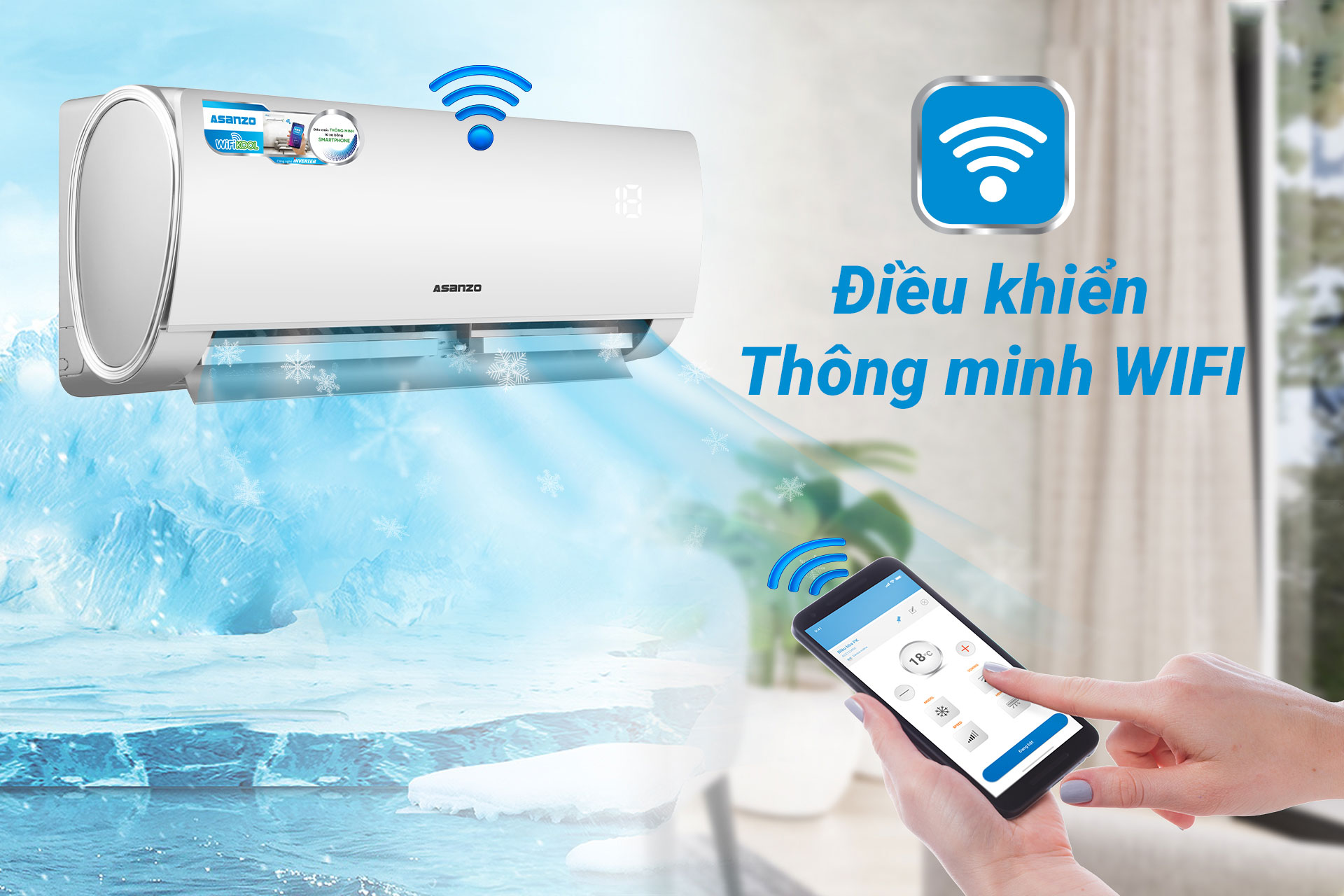 HƯỚNG DẪN KẾT NỐI ĐIỀU HÒA WIFIKOOL