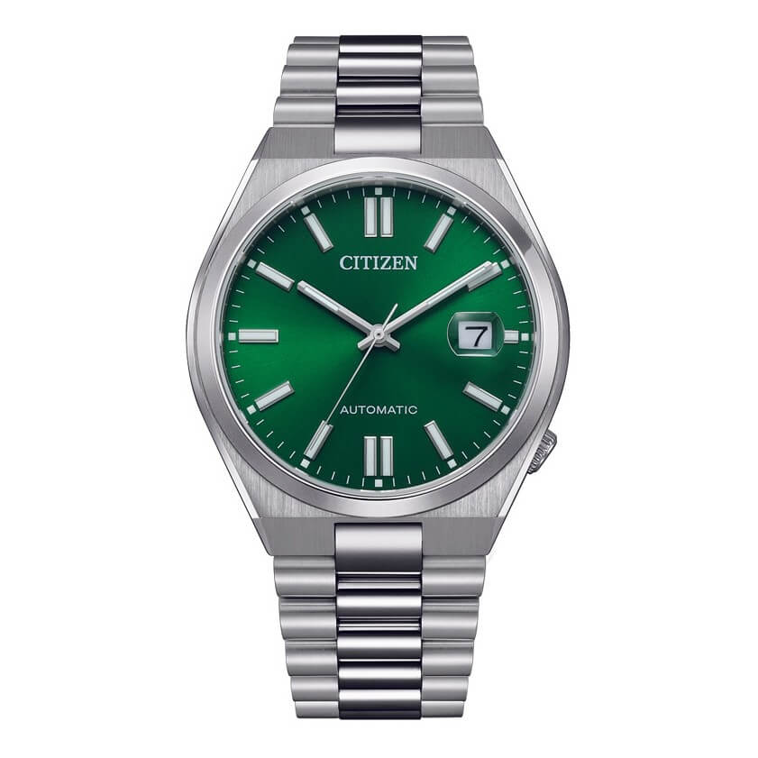 Đồng Hồ Nam Citizen Tsuyosa Automatic Mechanical Green NJ0150-81X Size 40mm