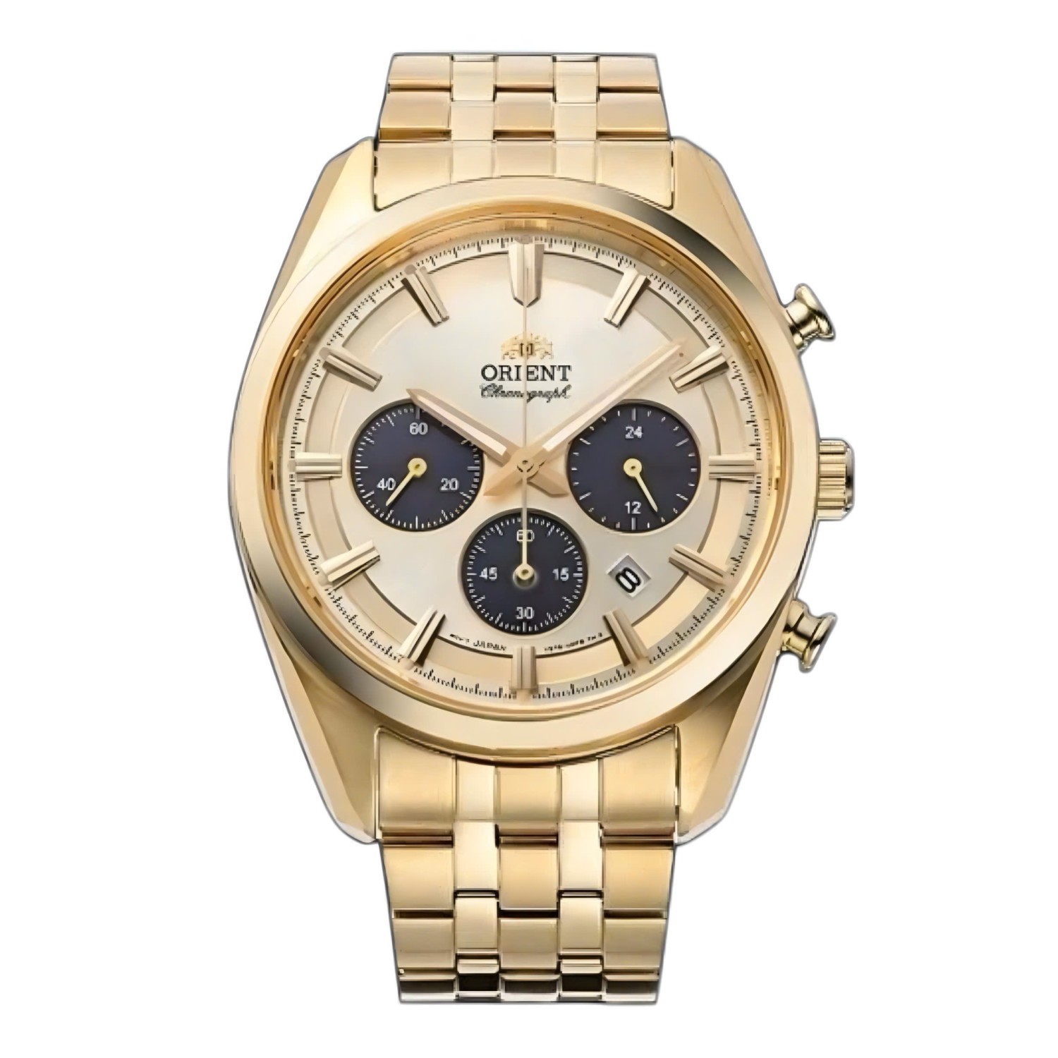 Đồng Hồ Nam Orient Quartz Solar Contemporary Chronograph RA-TX0301G10B Size 40mm