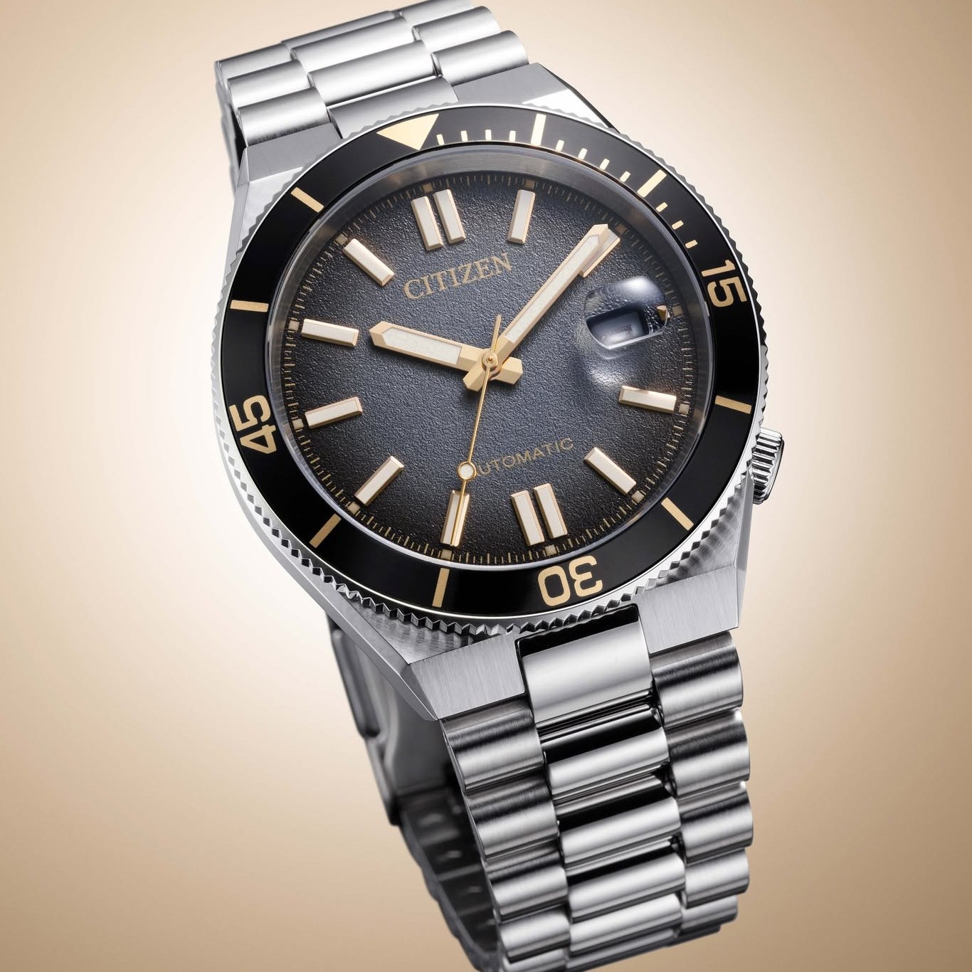 Đồng Hồ Nam Citizen Tsuyosa Automatic Shore Time Slip NJ0238-57E Size 40mm