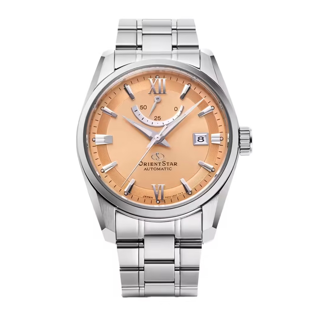 Đồng Hồ Nam Orient Star RE-AU0108G00B Automatic Size 38.5mm Màu Cam Đất