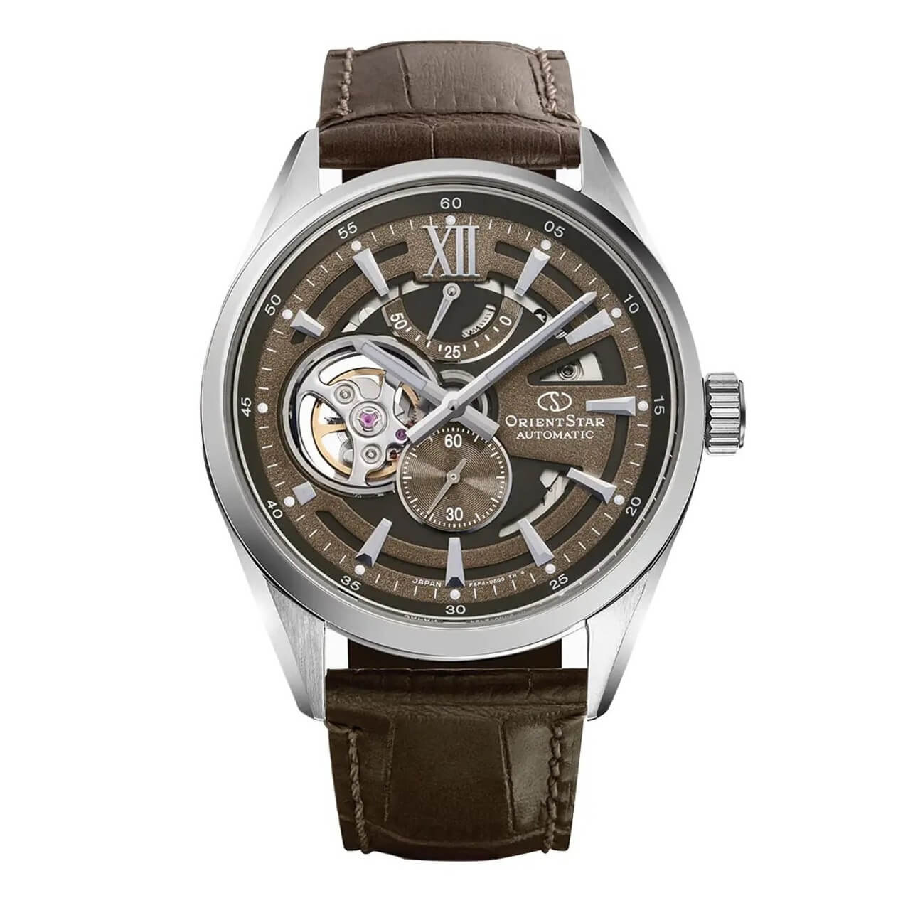 Đồng Hồ Nam Orient Star Skeleton Joker RK-AV0139Y Automatic Dây Da Nâu Size 41mm