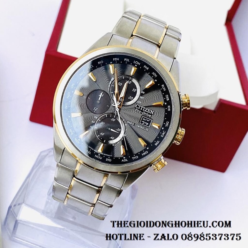 Đồng Hồ Citizen Eco-Drive Chronograph A-T AT8014-57E