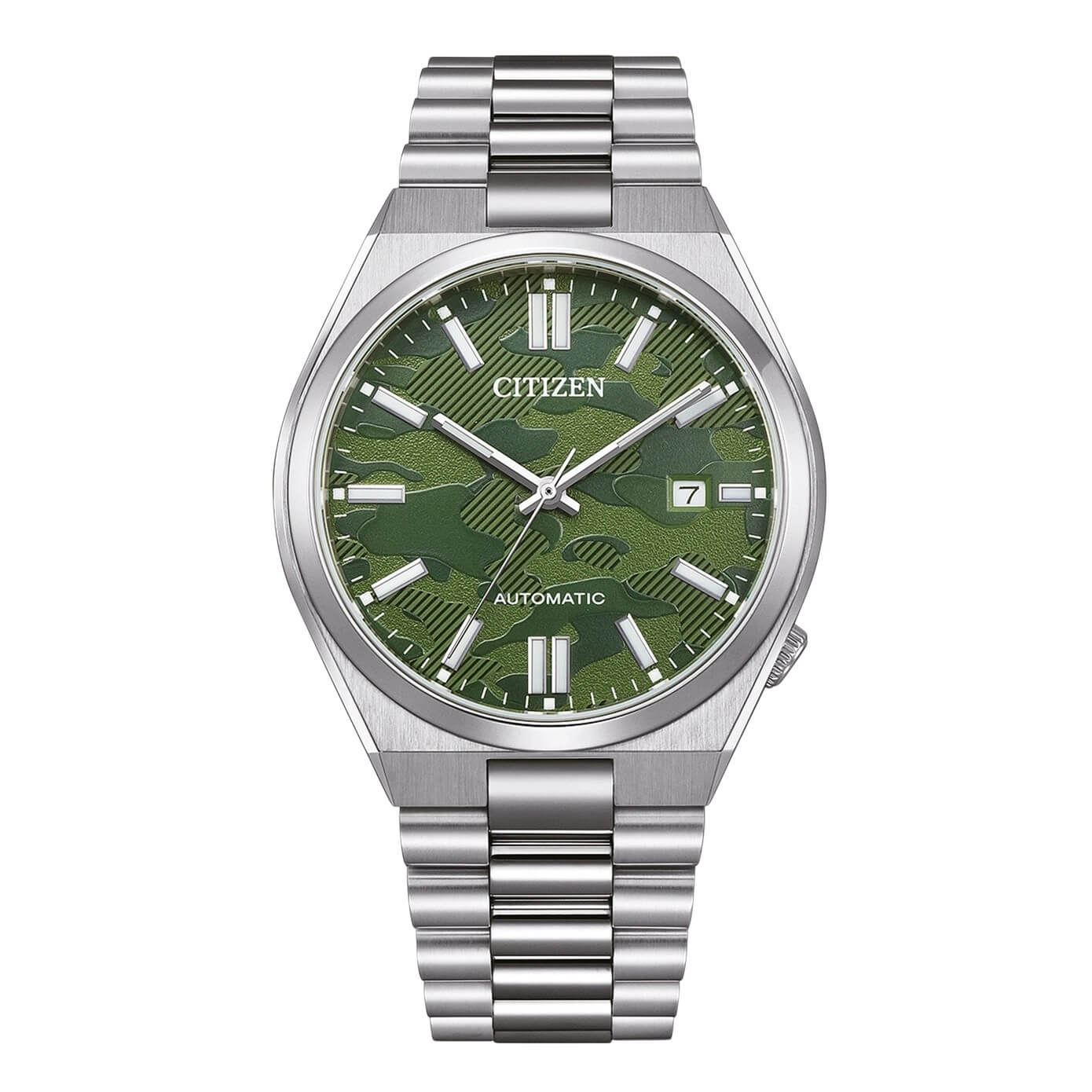 Đồng Hồ Nam Citizen Tsuyosa Automatic Green Camouflage NJ0159-86X Size 40mm
