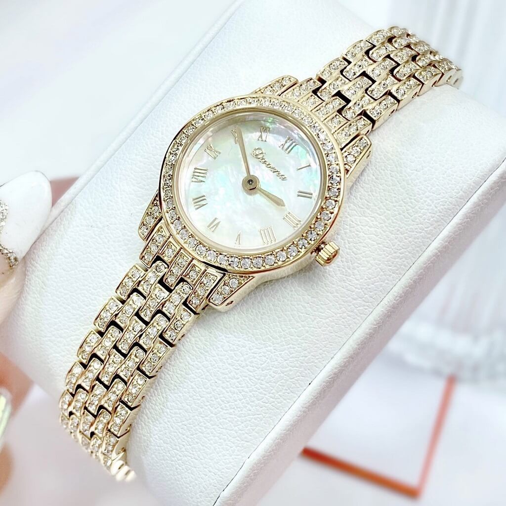 Đồng Hồ Nữ Davena 61511 Gold 22mm