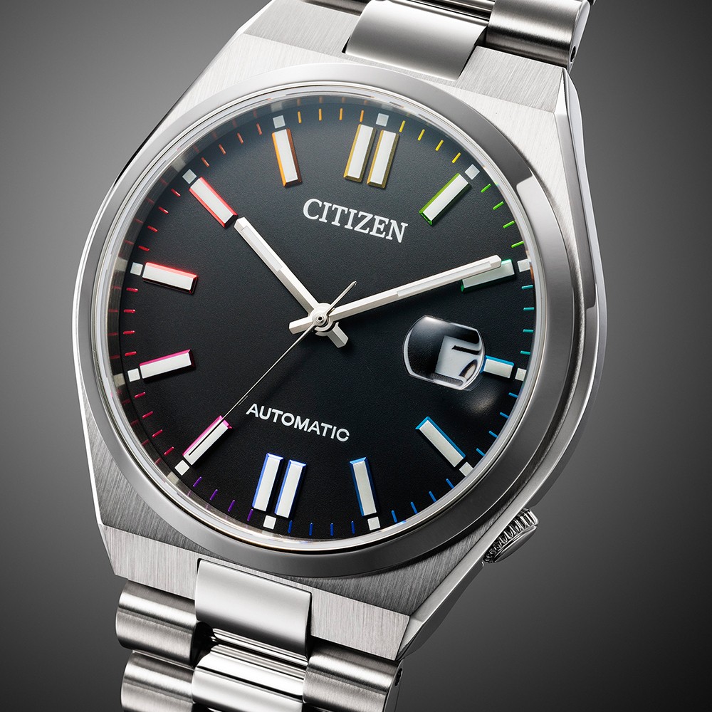 Đồng Hồ Nam Citizen Tsuyosa Automatic Mechanical Black Multiple NJ0151-53E Size 40mm