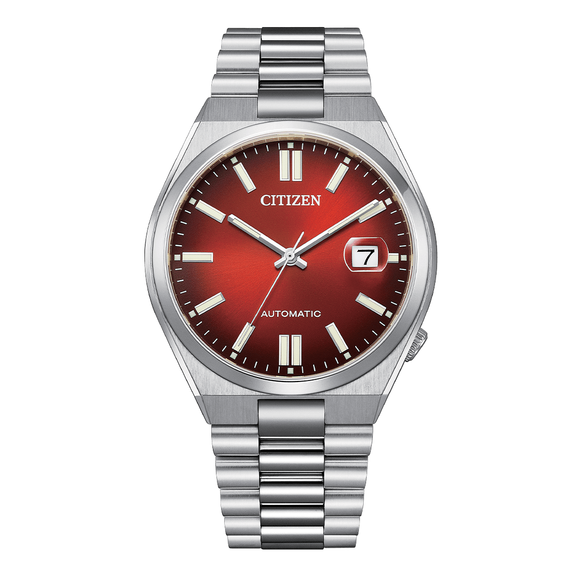 Đồng Hồ Nam Citizen Tsuyosa Automatic Mechanical Red NJ0150-56W Size 40mm Mặt Đỏ