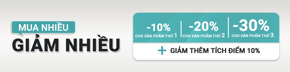 Mua càng nhiều giảm càng nhiều