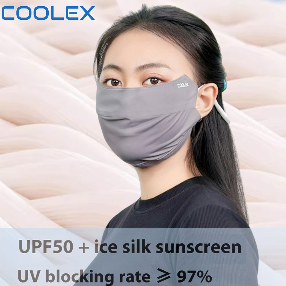 Khẩu trang chống UV Coolex UPF50+ CL24886 form rộng che chắn toàn diện