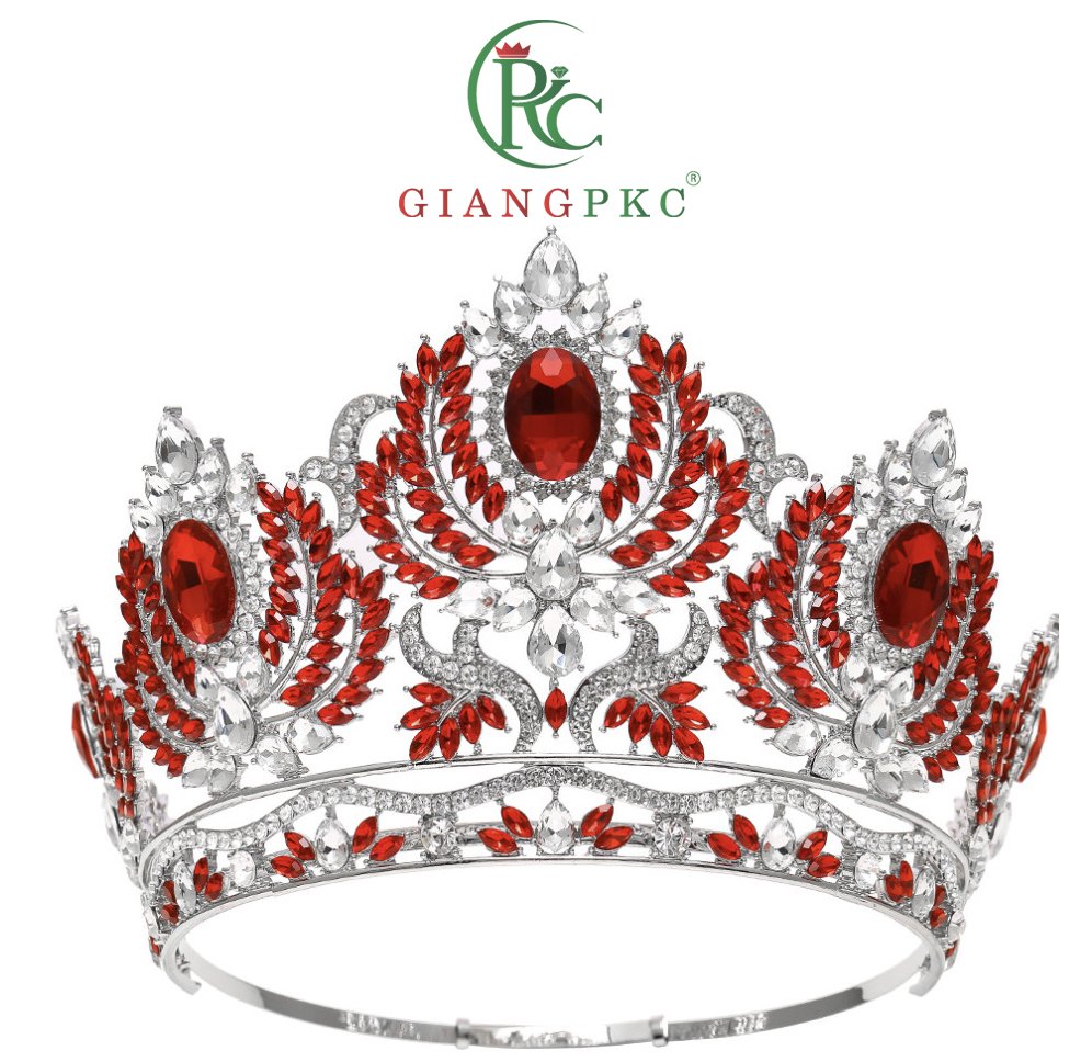 Vương miện cao 12 cm to dành cho các cuộc thi người đẹp 2023 Giangpkc