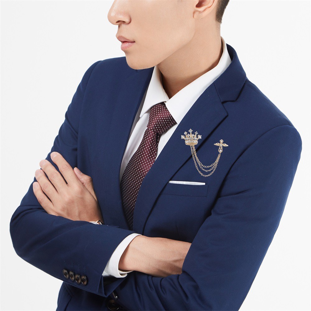 Mua Ghim Cài Áo Vest Nam thời trang hình chiếc lá GH112 Lapel Pin Vest  Phụ Kiện Vest Nam  AdamZone  Tiki