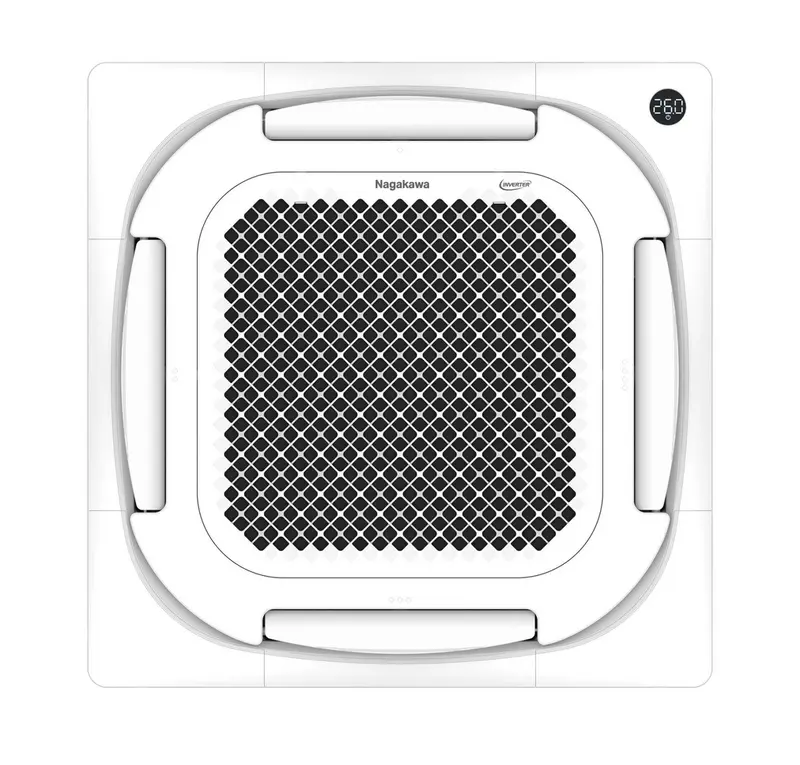 Điều hòa âm trần Cassette Inverter 8 hướng thổi NIT-C28R2U35+ 23800 BTU/h 1 chiều