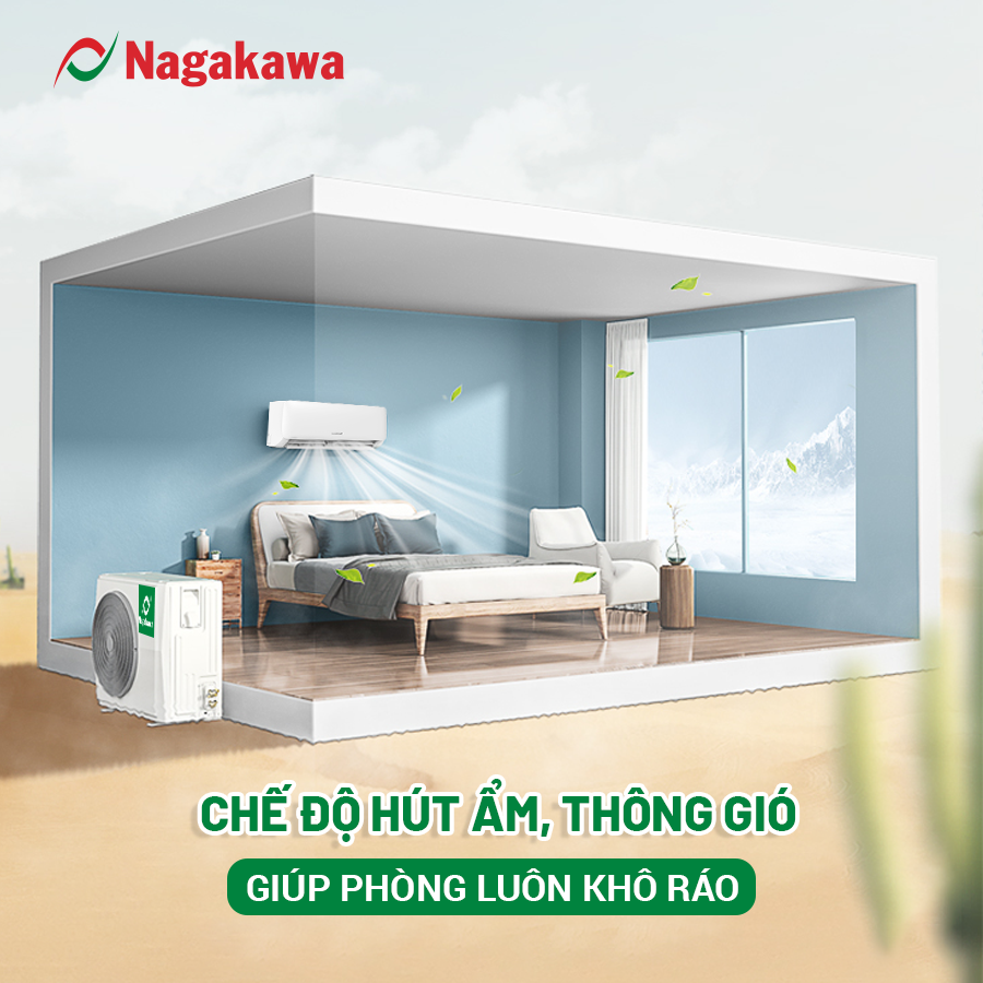 Chế độ hút ẩm của máy lạnh mang lại nhiều lợi ích nhưng cũng gây khô da