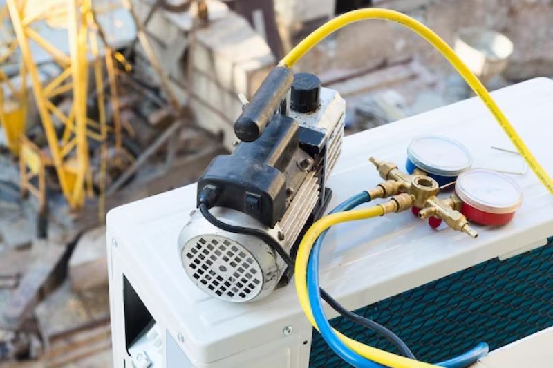 Kỹ thuật viên phải hút chân không khi lắp máy lạnh mới hoặc thay ống dẫn gas