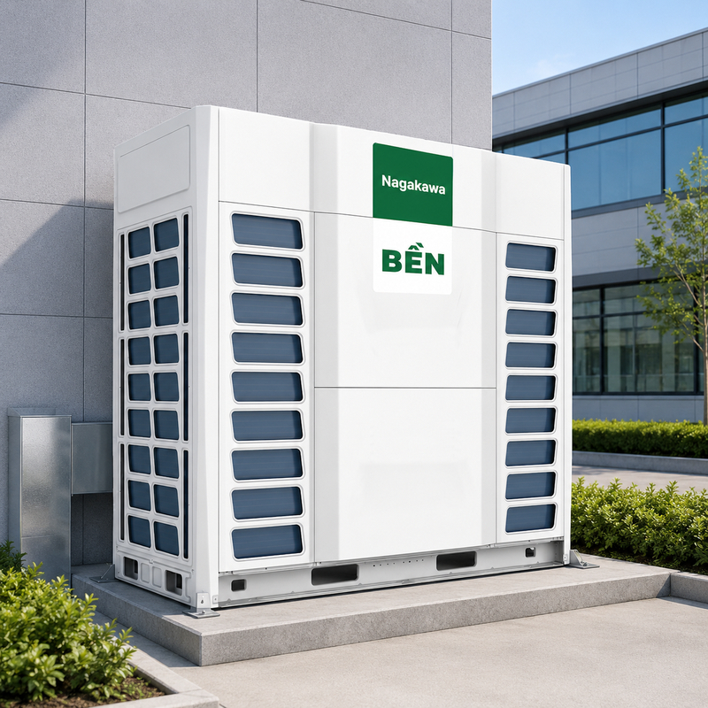 Dàn nóng điều hoà trung tâm VRF cho phép điều chỉnh công suất linh hoạt từ 0 – 100%