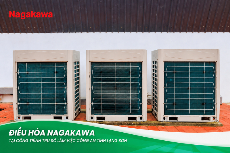 Hệ thống điều hòa dự án được Nagakawa lắp đặt tại dự án