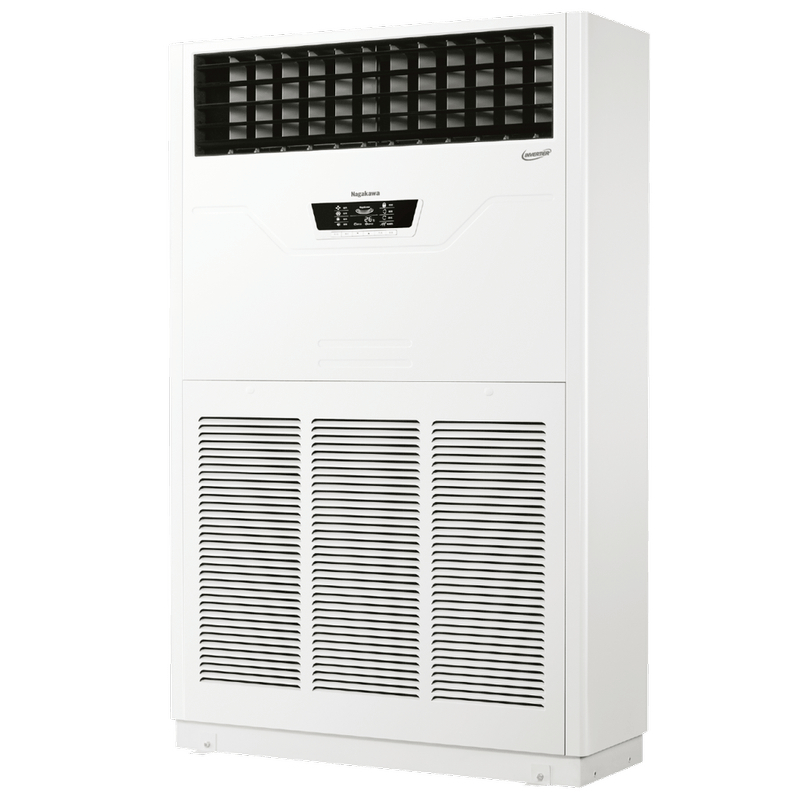 Điều hòa tủ đứng công suất lớn Nagakawa có khả năng sử dụng cho diện tích từ 150m² - 160m²