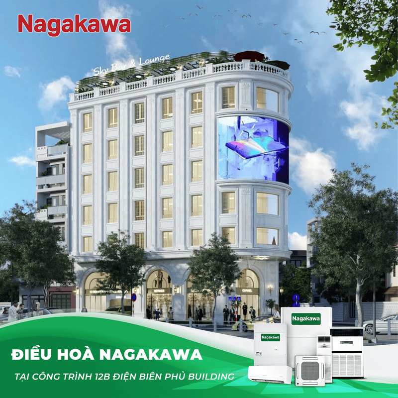 Tòa nhà văn phòng tại 12B Điện Biên Phủ, Quận Ba Đình, Hà Nội