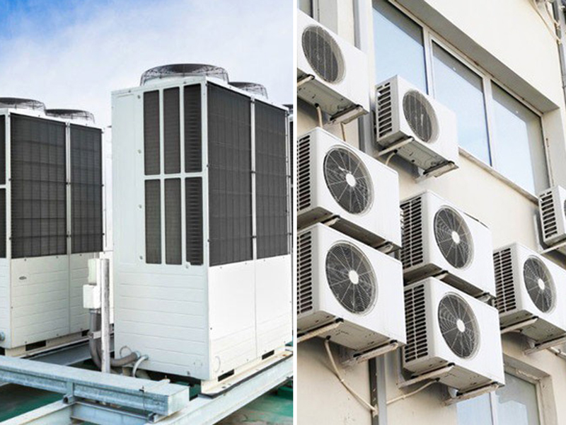 Điều hòa trung tâm giảm số lượng dàn nóng sử dụng, giảm chi phí và tiếng ồn