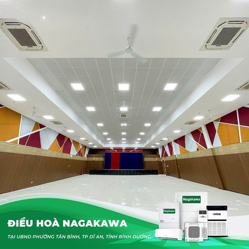 Điều hòa Nagakawa là đối tác tin cậy cho các công trình lớn